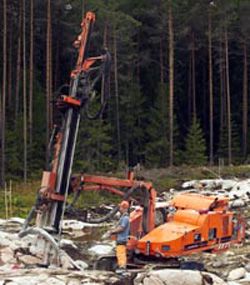 Буровые установки Sandvik DX500R