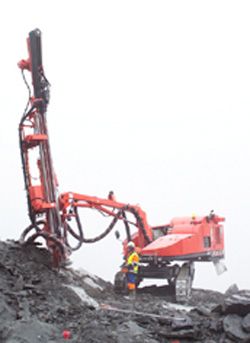 Буровые установки Sandvik DX700R