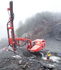Буровые установки Sandvik DX800R