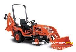 Экскаваторы-погрузчики Kubota BX24
