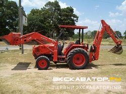 Экскаваторы-погрузчики Kubota L48