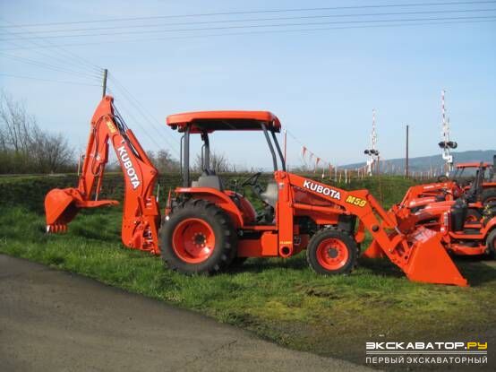 Экскаваторы-погрузчики Kubota M59