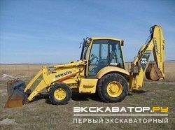 Экскаваторы-погрузчики Komatsu WA140-2N