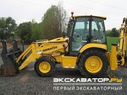 Экскаваторы-погрузчики Komatsu WB97