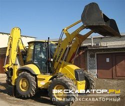 Экскаваторы-погрузчики Komatsu WB97S-7