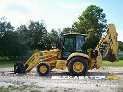 Экскаваторы-погрузчики Komatsu WB140-2