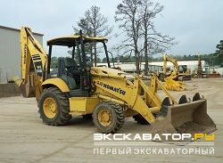 Экскаваторы-погрузчики Komatsu WB140-2N