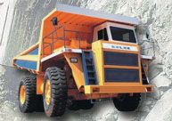 Карьерные самосвалы внедорожные БелАЗ 75401