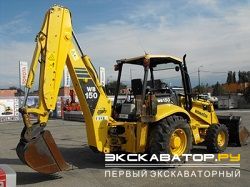 Экскаваторы-погрузчики Komatsu WB150