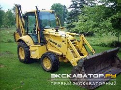 Экскаваторы-погрузчики Komatsu WB150-2