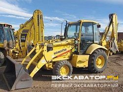 Экскаваторы-погрузчики Komatsu WB150PS-2C