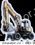 Колесные экскаваторы UNEX DH 12.1 M