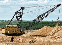 Драглайны экскаваторы Caterpillar 8200