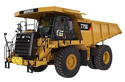 Карьерные самосвалы внедорожные Caterpillar 775G (TIER 2)