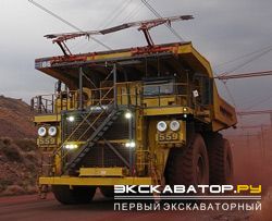 Карьерные самосвалы внедорожные Komatsu 860E-1K