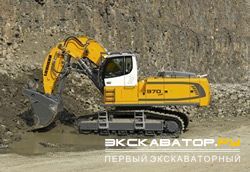 Карьерные экскаваторы гидравлические Liebherr R 970 SME Litronic