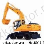 Колесные экскаваторы Hyundai R200W-3