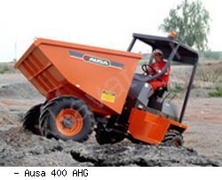Думперы, мини-самосвалы Ausa 400 AHG