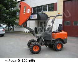 Думперы, мини-самосвалы Ausa D 100 AHA