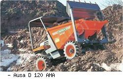 Думперы, мини-самосвалы Ausa D 120 AHA