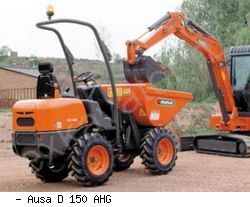 Думперы, мини-самосвалы Ausa D 150 AHG