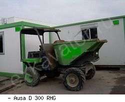 Думперы, мини-самосвалы Ausa D 300 RHG