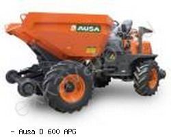 Думперы, мини-самосвалы Ausa D 600 APG