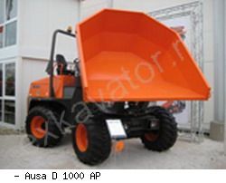 Думперы, мини-самосвалы Ausa D 1000 AP