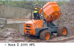 Думперы, мини-самосвалы Ausa D 1000 APG