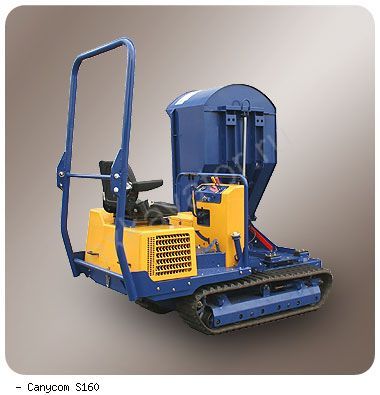 Думперы, мини-самосвалы Canycom S160