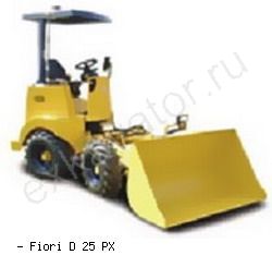 Думперы, мини-самосвалы Fiori D 25 PX