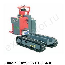 Думперы, мини-самосвалы Hinowa HS850 DIESEL SILENCED
