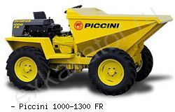 Думперы, мини-самосвалы Piccini 1000-1300 FR