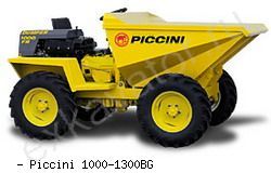 Думперы, мини-самосвалы Piccini 1000-1300 BG