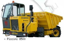 Думперы, мини-самосвалы Piccini 8500