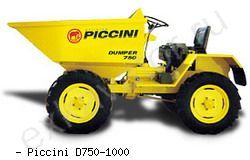 Думперы, мини-самосвалы Piccini D750-1000