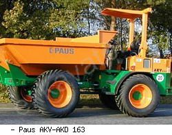 Думперы, мини-самосвалы Paus AKV-AKD 163