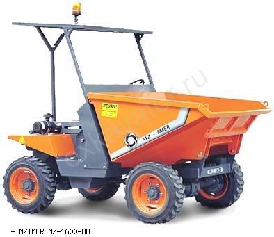 Думперы, мини-самосвалы MZIMER MZ-1600-HD