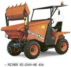 Думперы, мини-самосвалы MZIMER MZ-2000-HD 4X4