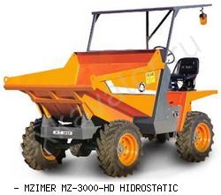 Думперы, мини-самосвалы MZIMER MZ-3000-HD HIDROSTATIC