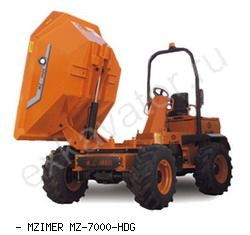 Думперы, мини-самосвалы MZIMER MZ-7000-HDG