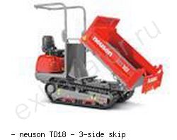 Думперы, мини-самосвалы Wacker Neuson TD18 3-side skip