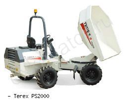 Думперы, мини-самосвалы Terex PS2000