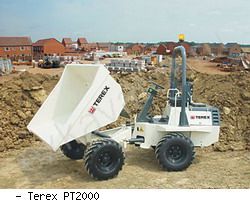 Думперы, мини-самосвалы Terex PT2000