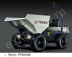 Думперы, мини-самосвалы Terex PT4000H