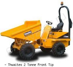 Думперы, мини-самосвалы Thwaites 2 Tonne Front Tip