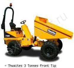 Думперы, мини-самосвалы Thwaites 3 Tonnes Front Tip