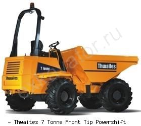 Думперы, мини-самосвалы Thwaites 7 Tonne Front Tip Powershift