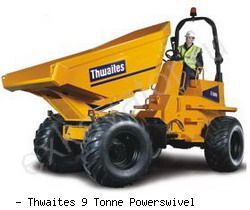 Думперы, мини-самосвалы Thwaites 9 Tonne Powerswivel
