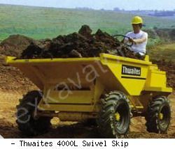 Думперы, мини-самосвалы Thwaites 4000L Swivel Skip
